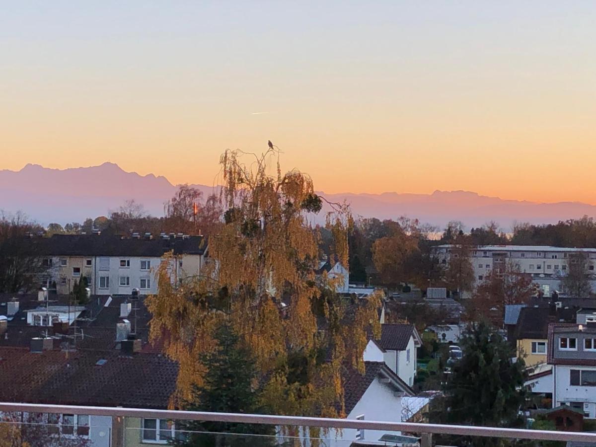 Penthouse Apartment Mit Alpenblick ฟรีดริชส์ฮาเฟน ภายนอก รูปภาพ